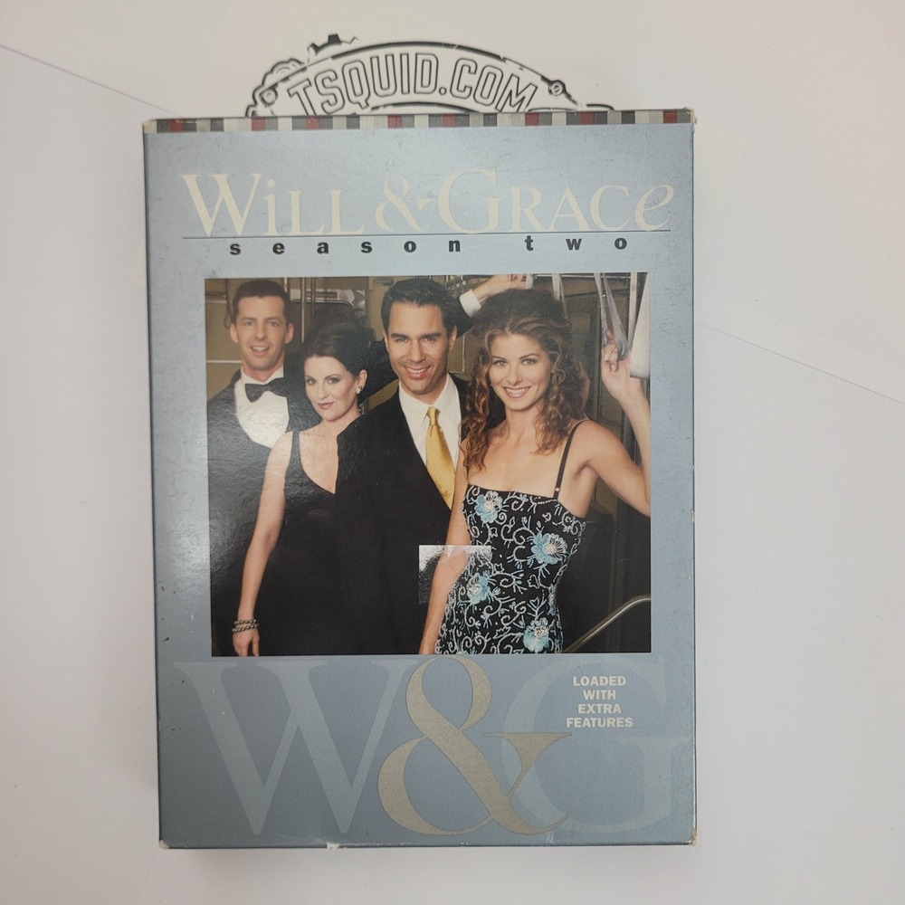 Lions Gate Will & Grace Season Two DVD Box Set 4-Disc Complete Collection
